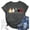 Dark Gray, variant on Tops For Women T-Shirts Heart Print Short Sleeves Summer Funny Graphic Fashion Clothing