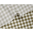 thumbnail image 5 of oneOone Velvet Olive Green Fabric Check Check Fabric For Sewing Printed Craft Fabric By The Meter 58 Inch Wide, 5 of 5