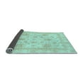 thumbnail image 2 of Ahgly Company Indoor Rectangle Oriental Light Blue Modern Area Rugs, 3' x 5', 2 of 4