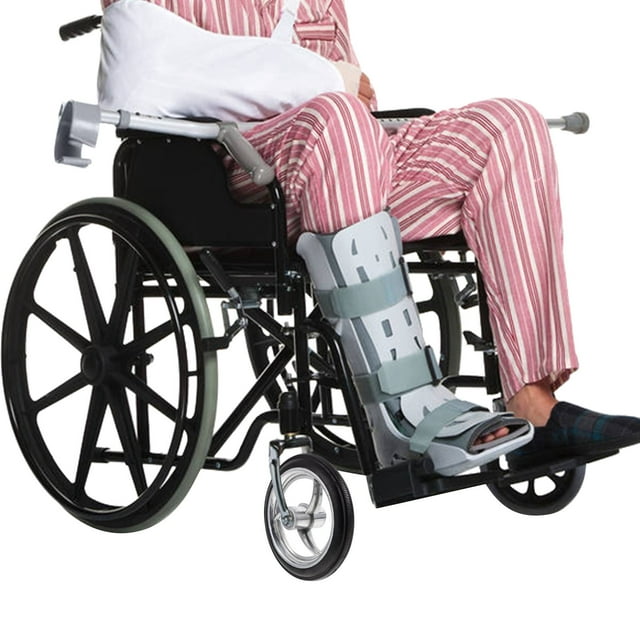 PAMINGONO Pièces de Rechange pour Fauteuil Roulant Roue Solide en Aluminium Contrôle pour Utilisateurs Handicapés 1Pcs