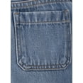 thumbnail image 5 of The Children's Place Girls Baggy Cargo Jeans, Sizes 4-16, 5 of 5