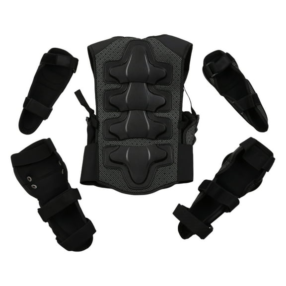 Zeiwohndc Boys Girls Youth Child Kids Body for Protection Motocross Armor Vest Skating Elb