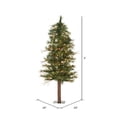 thumbnail image 2 of Vickerman 3' Mixed Country Alpine Artificial Christmas Tree, Clear Dura-Lit® Mini Lights, 2 of 3