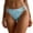 Light Blue, variant on G String Thongs for Women Low Rise Cut Out Triangle Underwear Soft Stretchy Ladies Panties with Bow Decoration S-XL