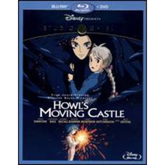 Pre-Owned Howl's Moving Castle [2 Discs] [Blu-ray/DVD] (Blu-Ray 0786936833409) directed by Hayao Miyazaki