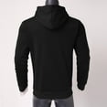 thumbnail image 5 of Mens Casual Splicing Design Hooded Sweater Large Size Comfortable Pullover with Modern Style for Everyday Wear, 5 of 5