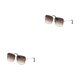 thumbnail image 4 of Gafas de sol cuadradas Qarigey Mujer Gafas Moda Resina Estilo simple Tipo 6 NO6, 4 of 6