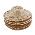 thumbnail image 2 of Paquete de 5 trajes de sombrero de salvavidas con gorra de paja para muñecas, 2 of 6