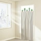 thumbnail image 4 of Xihbxyly Cortina de Encaje para Puerta, Diseño de Doble Capa, Elegante Tela de Poliéster, Instalación Sin Taladros, Bloquea La Luz Solar, Decoración Del Hogar, Versátil para Puertas y Armarios, Tamañ, 4 of 7
