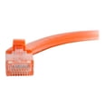 thumbnail image 2 of C2G 35ft Cat6a Snagless Unshielded UTP Network Patch Ethernet Cable-Orange - Patch cable - RJ-45 (M) to RJ-45 (M) - 35 ft - UTP - CAT 6a - molded, snagless, stranded - orange, 2 of 4