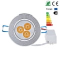 thumbnail image 1 of 3*1W LED Ceiling Light Recessed Spotlight Downlight Cool White 3*1W Spotlight LED Ceiling 100-245V, 1 of 9