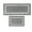 Grey, variant on Gracie Mills Deanne Geometric Reversible Tufted Microfiber Bath Rug - GRACE-11364