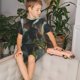 thumbnail image 4 of Balery Forest Stone-Colored Dragon Conjunto de Pijama Infantil de Manga Corta con Estampado – Ropa de Dormir de Algodón Suave-Large, 4 of 6