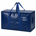 thumbnail image 3 of Extra Large Moving Bags with Zippers and Carrying Handles, Heavy Duty Storage Bags for Moving, Dorm, Closet Organizing and Storage, 3 of 5