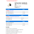 thumbnail image 2 of Cooling Fan Switch - Compatible with 1980 - 1984, 1990 - 1994 Volkswagen Jetta 1981 1982 1983 1991 1992 1993, 2 of 2