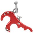 thumbnail image 1 of Four Finger Release Assist Device, Stainless Steel Multifunctional Bow Release Aids Corrosion Resistance  For Bow Accessories Red, 1 of 8