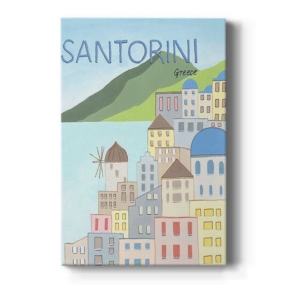 Living by the Sea II Premium Gallery Wrapped Canvas - Ready to Hang