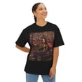 thumbnail image 2 of Lowrider Graphic T-Shirt, Vintage Street Art Mona Lisa Tee, Retro Car Culture Unisex Shirt, 2 of 3