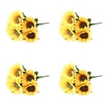 thumbnail image 2 of Girasoles artificiales Monstrate 4 Uds. flores falsas para exteriores Decoración, 2 of 6