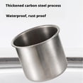 thumbnail image 5 of Mini Steel Cigarette Ashtray with Lid, Trash Can Design,Space Saving Ashtray Wall Mount Home Decors Bucket For Home Office, Bathroom Living Room Use Decorative Wall Ashes Tray, 5 of 6