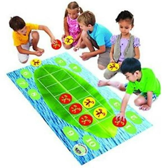 Froggy Ten-Frame Floor Mat