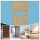 thumbnail image 4 of Juego de alfombrilla de baño de color beige sólido, anti suciedad, antideslizante, absorbente, 4 of 6