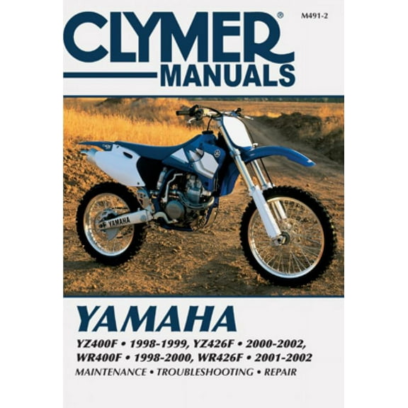 Yamaha YZ400F, YZ426F, WR400F & WR426F Motorcycle (1998-2002) Service Repair Manual ^