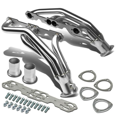 For 1988 to 1997 Chevy / GMC C / K Serise High -Performance 2 -PC Stainless Steel Exhaust Header Kit 89 90 91 92 93 94 95 (Best Exhaust Headers For Chevy 350)