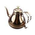 thumbnail image 3 of Dispensador de aceite, olla con fino, regadera, dispensador de ensalada, Camping, tetera de café con cuello de cisne, tetera para cocina casera Oro, 3 of 8
