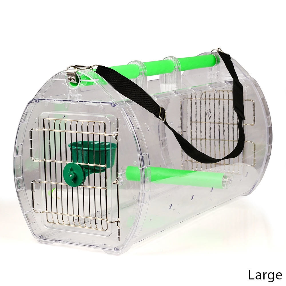 caitec perch n go polycarbonate bird carrier