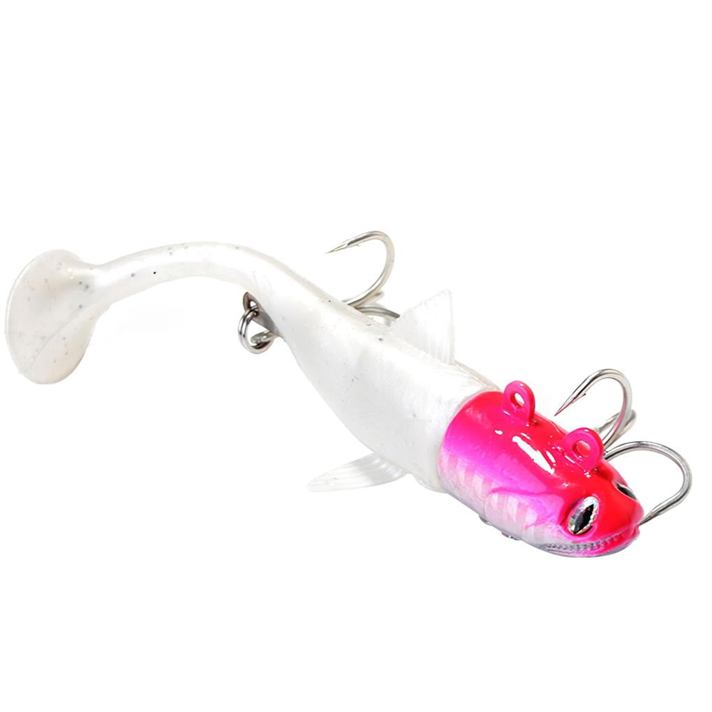 5-Pack Lifelike Snakehead Fishing Lures - Soft Plastic Artificial Bait For Freshwater Fishing