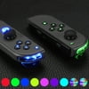 eXtremeRate Multi-Colors Luminated ABXY Trigger Face Buttons DFS LED Kit for Nintendo Switch Joy-Con Controller with Classical Symbols Buttons - 7 Colors 9 Modes Button Control - Joycon NOT Included