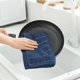 thumbnail image 4 of Juego de 6 paños de cocina de microfibra de 45 x 65 cm (17,72 x 25,59 pulgadas), ultrasuaves y absorbentes para un secado rápido y tareas de limpieza del hogar (azul)., 4 of 9