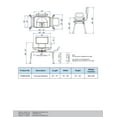 thumbnail image 3 of Platinum Health Carousel Bariatric Sliding Transfer Bench Swivel Seat 600LB Capacity Padded Bathtub Shower Chair, 3 of 10