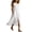 White, variant on Bxsruta Womens Summer Dress Button Down Maxi Dress Pleated Casual Sundress for Women