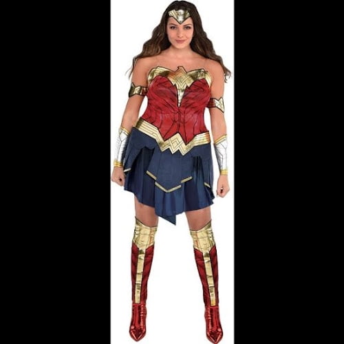 Mejeriprodukter Øst Timor mulighed Adult Wonder Woman Costume Plus Size - WW 1984 - Walmart.com