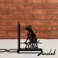 thumbnail image 3 of Shinelab Labrador Retriever Dog Mental Bookends Dog Pet Name Bookend Gift, Animal Bookshelf Room Decor 5855, 3 of 3