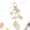 B, variant on Cute Flower Peach Y2K Key Chain Bowknot Resin Key Ring Strawberry Bag Pendant Women