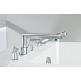 thumbnail image 2 of Moen Ts93004 Arris Deck Mounted Roman Tub Filler Trim - Black, 2 of 3