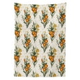 thumbnail image 3 of Ambesonne Hawaii Tablecloth Rectangular Table Cover, Vintage California Poppy, 52"x70", Burnt Orange Champagne, 3 of 4