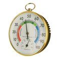 thumbnail image 4 of Mini termómetro higrómetro analógico de pared, con mecánica y dial, medidor de temperatura y humedad para interiores exteriores., 4 of 9