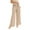 Khaki, variant on Pepeey Summer Pants Women Women'S Lounge Pants Womens Scoop Loose Pants Wide Leg Summer Pants Women Plus Size Women Trousers