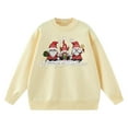 thumbnail image 4 of Christmas Sweater Women Loose Long Sleeve Crew Neck Knit Pullover Sweater Winter Soft Casual Jumper Tops Xmas Holiday Outfits Women Sweaters Fall, 4 of 4