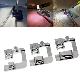 Universal Sewing Rolled Hemmer Foot Set Clearance - [3-10mm
