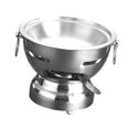 thumbnail image 2 of yotijay Shabu Hot Pot Single Person Hotpot Portable Stockpot for Parties Home Picnic Argent, 2 of 9