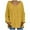 Yellow, variant on LYXSSBYX Women Fashion Loose Women Plus Size Clearance Solid Color Hood Long Sleeves Sweater Tops