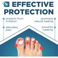 thumbnail image 4 of Soft Gel Toe Cap - 6 Big Toe Protectors for Women & Men, Cushioning Toe Sleeves for Relief, 4 of 5