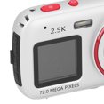 thumbnail image 2 of Yajisi Professional Dual Screen Digital Camera, 72MP 2.5K Silver Pocket Selfie Vlogging Cam with 16X Digital Zoom, Autofocus Anti Shake Smart Compact Camera (2.4-inch / 6.1 cm Main Screen), 2 of 5