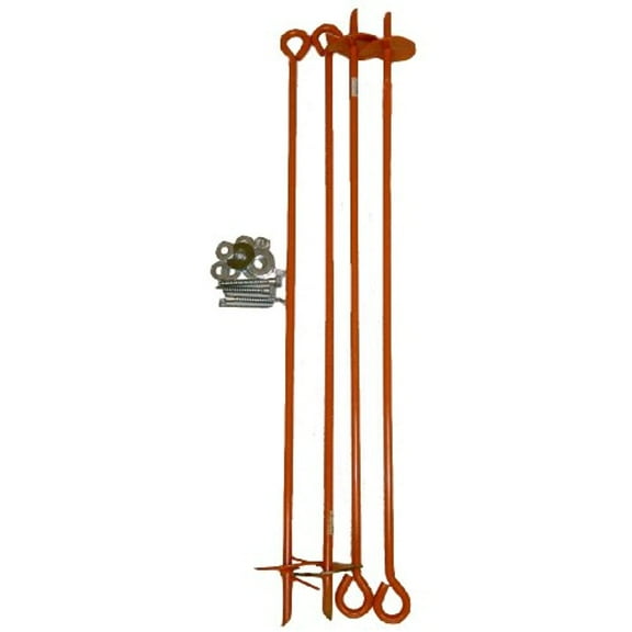 Outdoor Water Solutions WPN0154 Wooden Windmill Anchor Kit