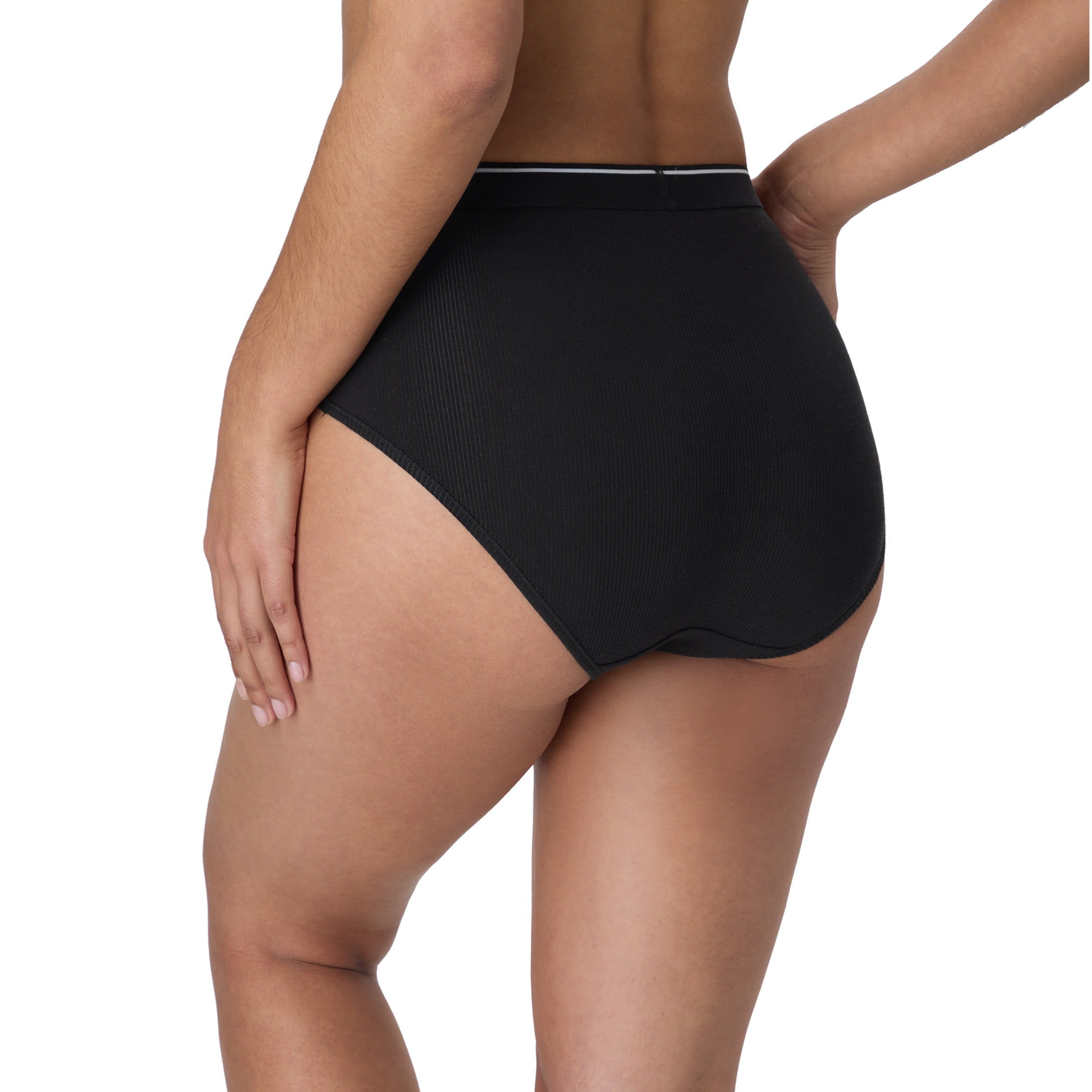Hanes Underwear Briefs 3-Pack, Originals Cotton-Stretch Panties